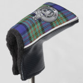 Clan MacLaren Crest & Tartan Golfheadcover (3/4 voorkant)