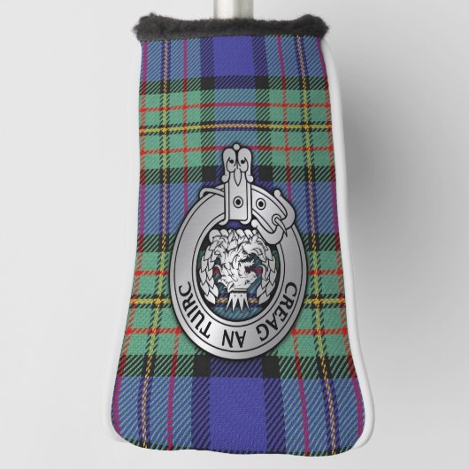 Clan MacLaren Crest & Tartan Golfheadcover (Draai 90)
