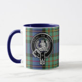 Clan MacLaren Crest & Tartan Mok (Links)