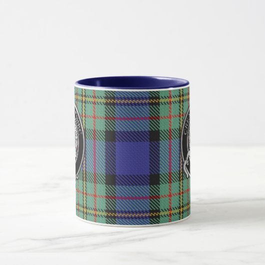 Clan MacLaren Crest & Tartan Mok (Midden)