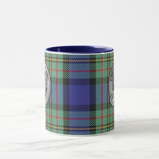 Clan MacLaren Crest & Tartan Mok (Midden)