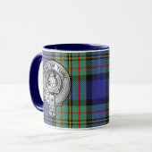 Clan MacLaren Crest & Tartan Mok (Voorkant links)