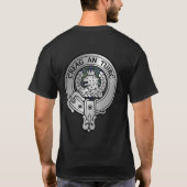 Clan MacLaren Crest & Tartan T-shirt (Achterkant)