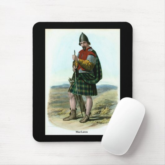 Clan MacLaren Muismat (Met muis)