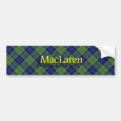 Clan MacLaren Scottish Bumpersticker (Voorkant)
