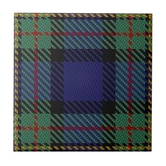 Clan MacLaren Scottish Expressions Tartan Tegeltje (Voorkant)