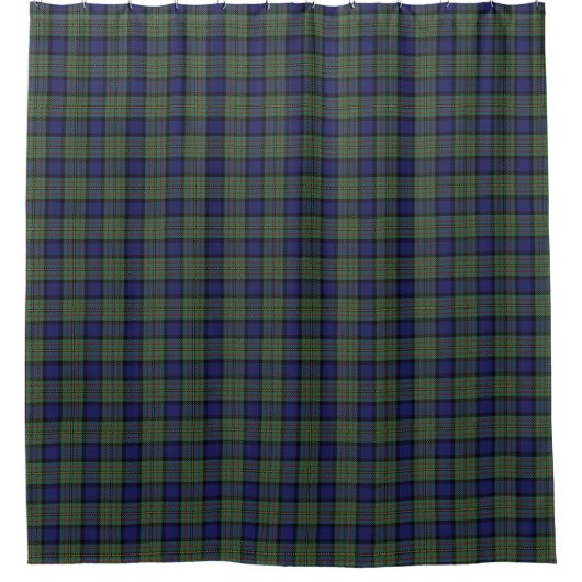 Clan MacLaren Scottish Tartan Shower Curtain Douchegordijn (Voorkant)