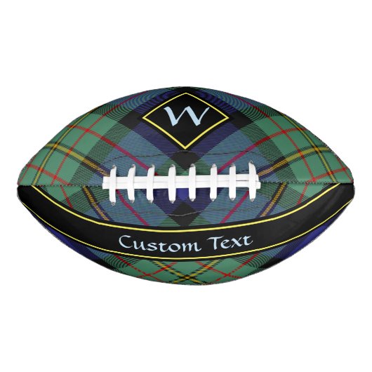Clan MacLaren Tartan American Football (Voorkant)