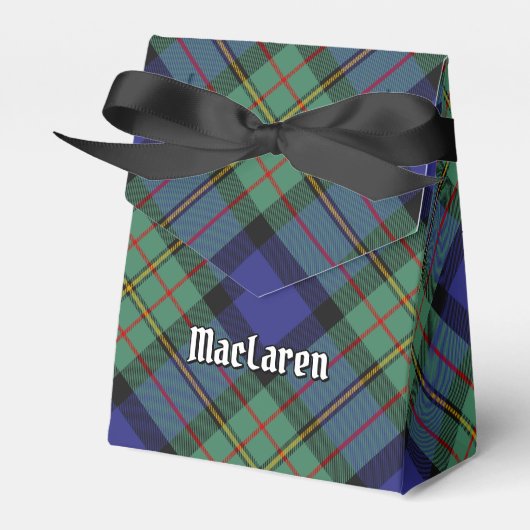 Clan MacLaren Tartan Bedankdoosjes (Voorkant Zijde)