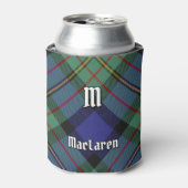 Clan MacLaren Tartan Blikjeskoeler (Blikje Voorkant)