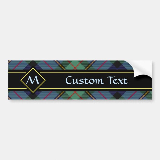 Clan MacLaren Tartan Bumpersticker (Voorkant)
