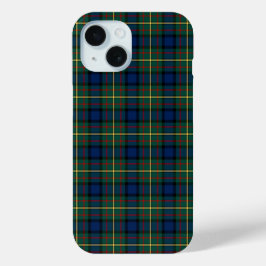 Clan MacLaren Tartan iPhone 15 Case
