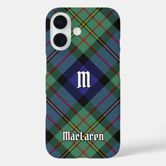 Clan MacLaren Tartan Case-Mate iPhone Case (Achterkant)