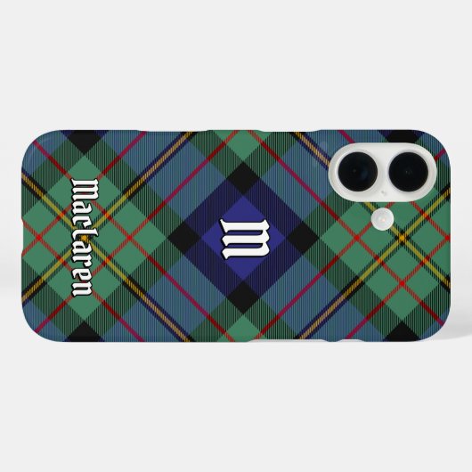 Clan MacLaren Tartan Case-Mate iPhone Case (Achterkant (horizontaal))