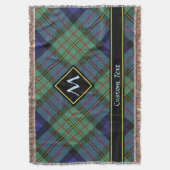 Clan MacLaren Tartan Deken (Voorkant Verticaal)