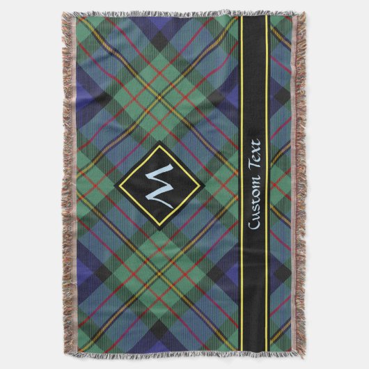 Clan MacLaren Tartan Deken (Voorkant Verticaal)