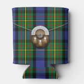 Clan MacLaren Tartan en Sporran Blikjeskoeler (Achterkant)