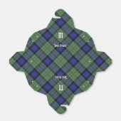 Clan MacLaren Tartan Favor Box Bedankdoosjes (Uitgevouwen)