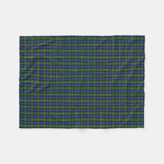 Clan MacLaren Tartan Fleece Deken (Voorkant (Horizontaal))