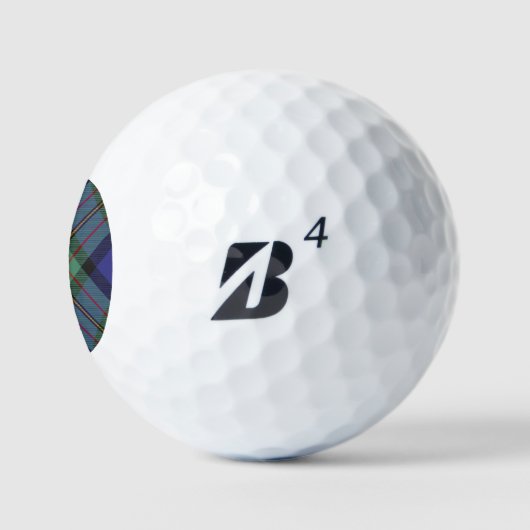 Clan MacLaren Tartan Golf Balls Golfballen (Logo)