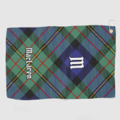 Clan MacLaren Tartan Golfhanddoek (Horizontaal)
