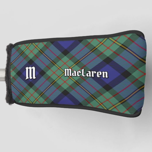 Clan MacLaren Tartan Golfheadcover (Voorkant)