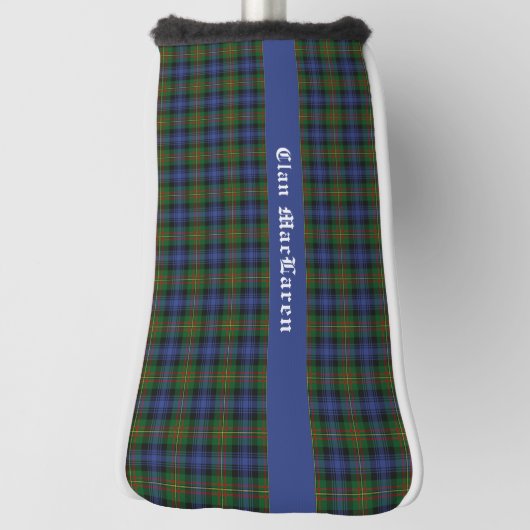 Clan MacLaren Tartan  Golfheadcover (Draai 90)