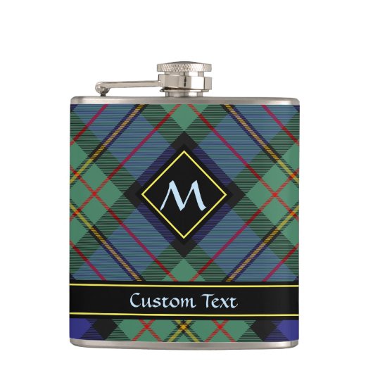 Clan MacLaren Tartan Heupfles (Voorkant)