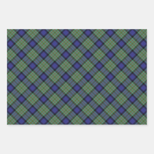 Clan MacLaren Tartan Inpakpapier Vel (Voorkant 2)
