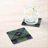 Clan MacLaren Tartan Kartonnen Onderzetters (Insitu)