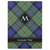 Clan MacLaren Tartan Klembord (Achterkant)