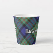 Clan MacLaren Tartan Latte Mok (Voorkant)