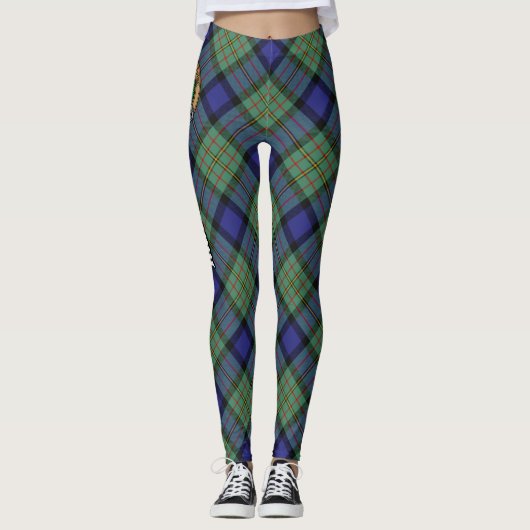 Clan MacLaren Tartan Leggings (Voorkant)