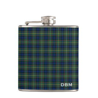 Clan MacLaren Tartan Monogram Heupfles