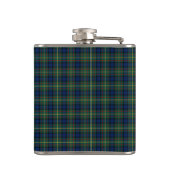 Clan MacLaren Tartan Monogram Heupfles (Achterkant)