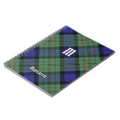 Clan MacLaren Tartan Notitieboek (Linkerzijde)