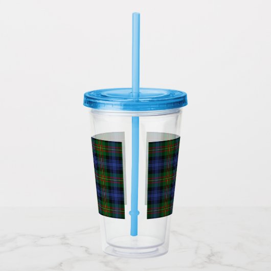Clan MacLaren Tartan Pset Acryl Drinkbeker (Rechts)