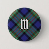 Clan MacLaren Tartan Ronde Button 5,7 Cm (Voorkant)