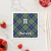 Clan MacLaren Tartan Servet (Insitu)