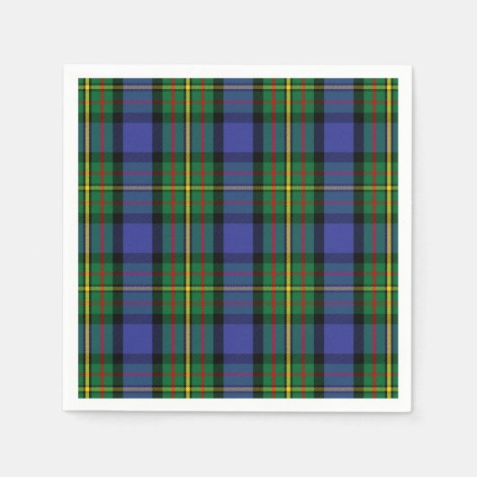 Clan MacLaren Tartan Servetten (Voorkant)