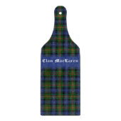 Clan MacLaren Tartan Snijplank (Voorkant)