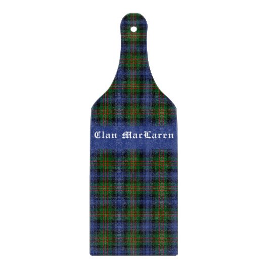 Clan MacLaren Tartan  Snijplank (Voorkant)