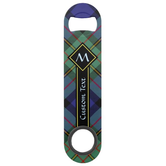Clan MacLaren Tartan Speed Flessenopener (Voorkant)