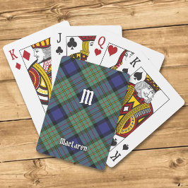 Clan MacLaren Tartan Spelkaarten Pokerkaarten