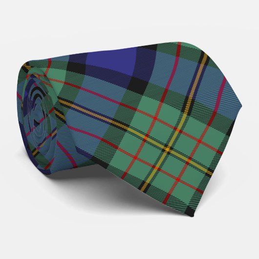 Clan MacLaren Tartan Stropdas (Opgerold)