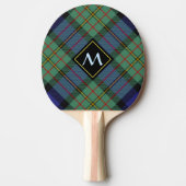 Clan MacLaren Tartan Tafeltennisbatje (Voorkant)