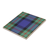 Clan MacLaren Tartan Tegeltje (Zijkant)
