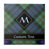 Clan MacLaren Tartan Tegeltje (Voorkant)