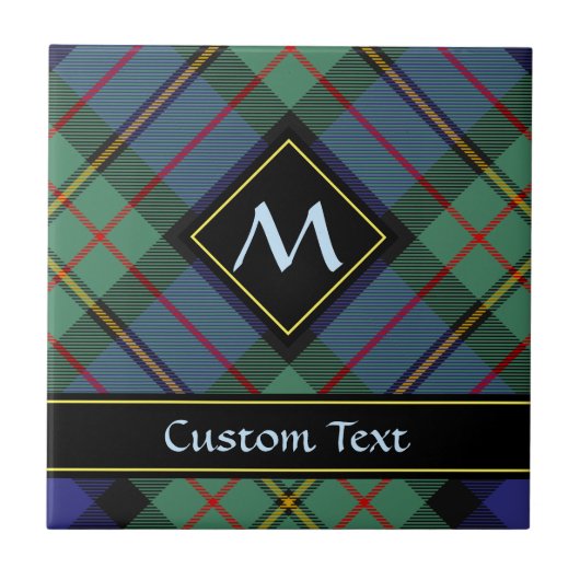 Clan MacLaren Tartan Tegeltje (Voorkant)