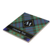 Clan MacLaren Tartan Tegeltje (Zijkant)